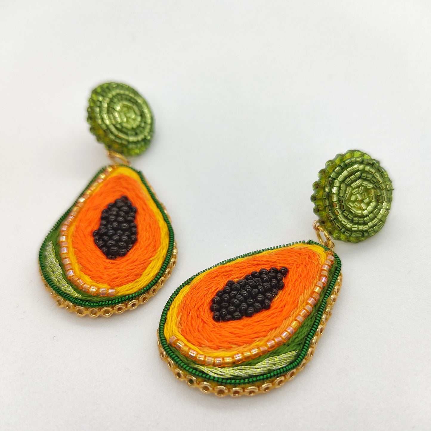 Boucles d'oreilles Papayas